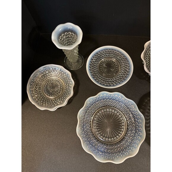 Anchor Hocking Moonstone Opalescent Glass 7-pc Set - Picture 5 of 10